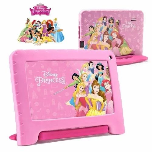 Lacrado Tablet Infantil Princesas 64Gb+4Gb Android 8.1 Oreo Multilaser - Rosa - Foto 3
