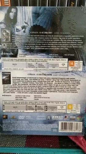 Dvd Duplo Conan O Bárbaro & O Destruidor - Foto 2