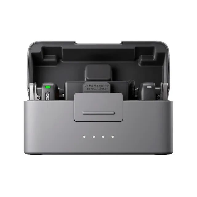 Microfone Dji Mic Mini (2 TX + 1 RX + Charging Case) - Novos-Lacrados - Foto 2
