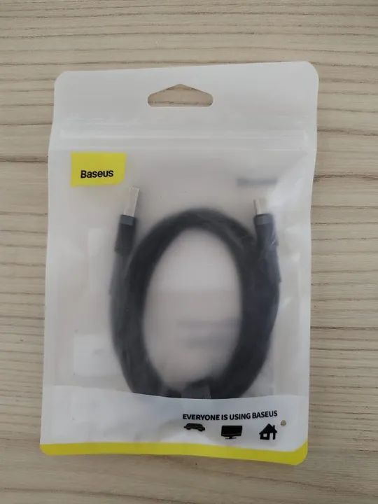 Cabo USB-C Baseus 3A Original - (NOVO) - Foto 3