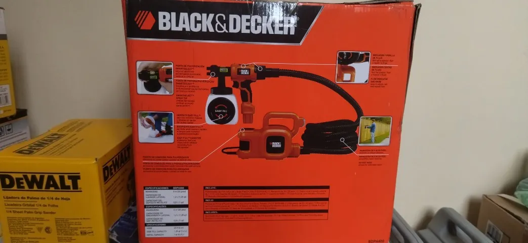 PISTOLA PINTURA BLACK E DECKER BDPH400