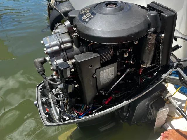 Jangada Flypper Motor 60hp todo revisado, com trim. - Foto 10