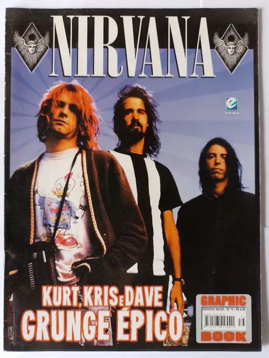Nirvana Kit Com 4 Revistas + Dvd 