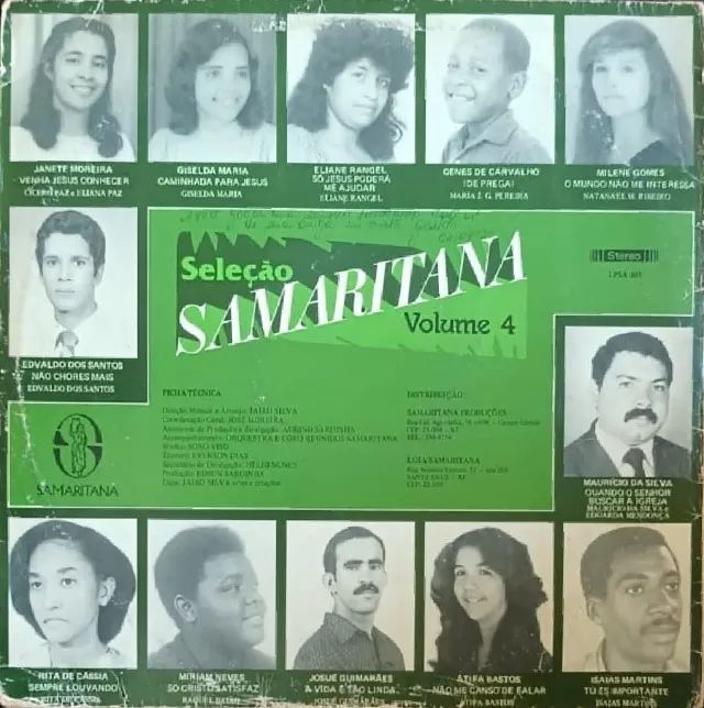 Lp Disco de Vinil Gospel Evangélico Seleção Samaritana Vol. 04 - Raro - Foto 2