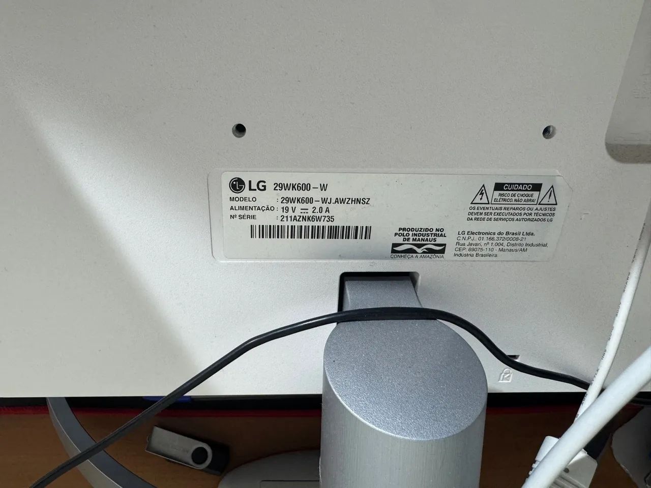 Monitor ultrawide LG 29 polegadas com tela IPS - Foto 4