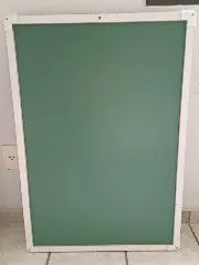 Quadro de Avisos Verde com Moldura