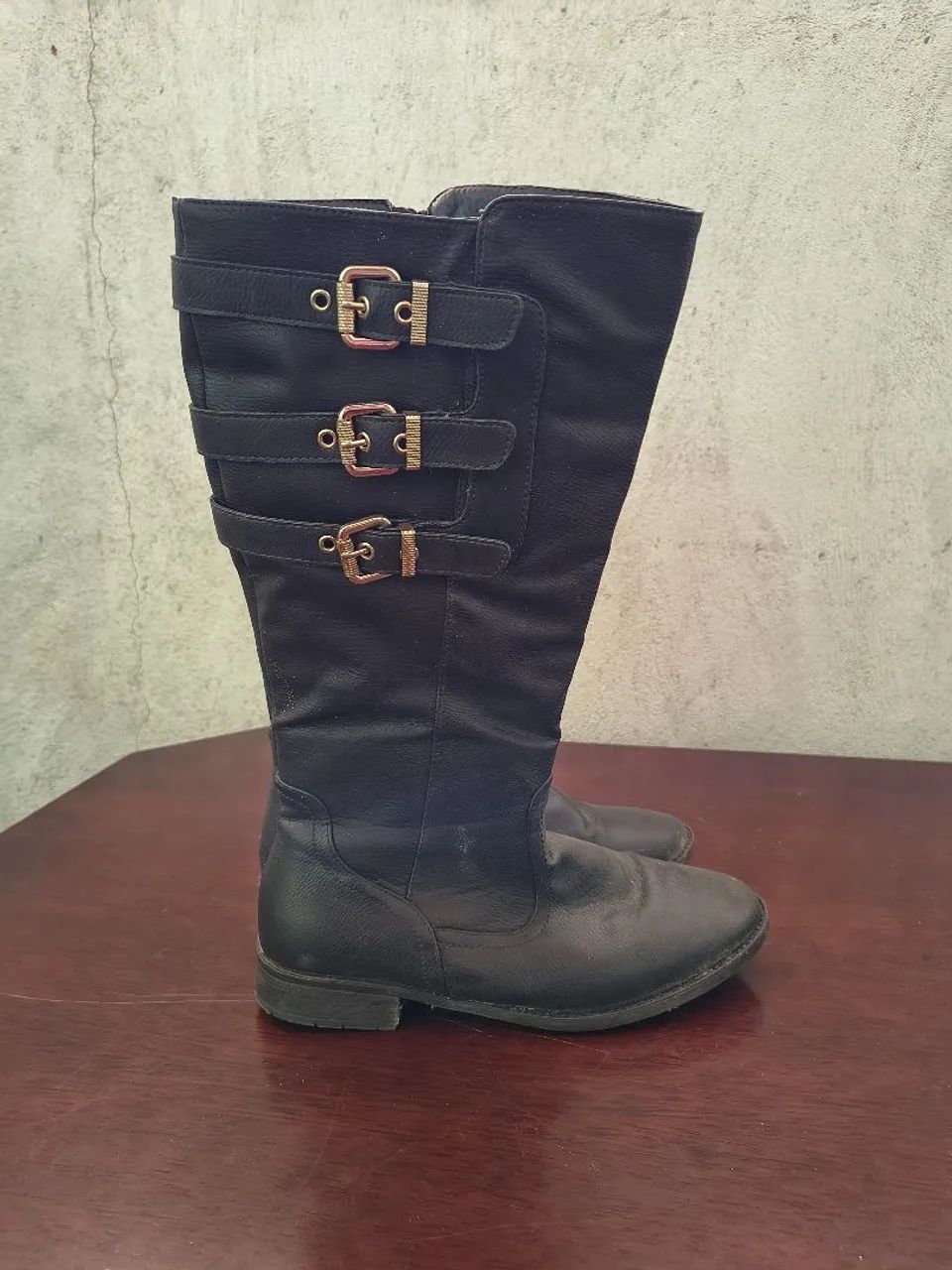 Bota Marrom Tamanho 39