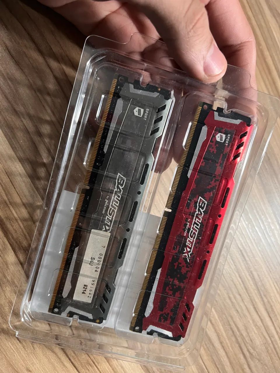 Memory Ram 16gb (2x8gb) DDR4 Crucial Sport64396502612097122