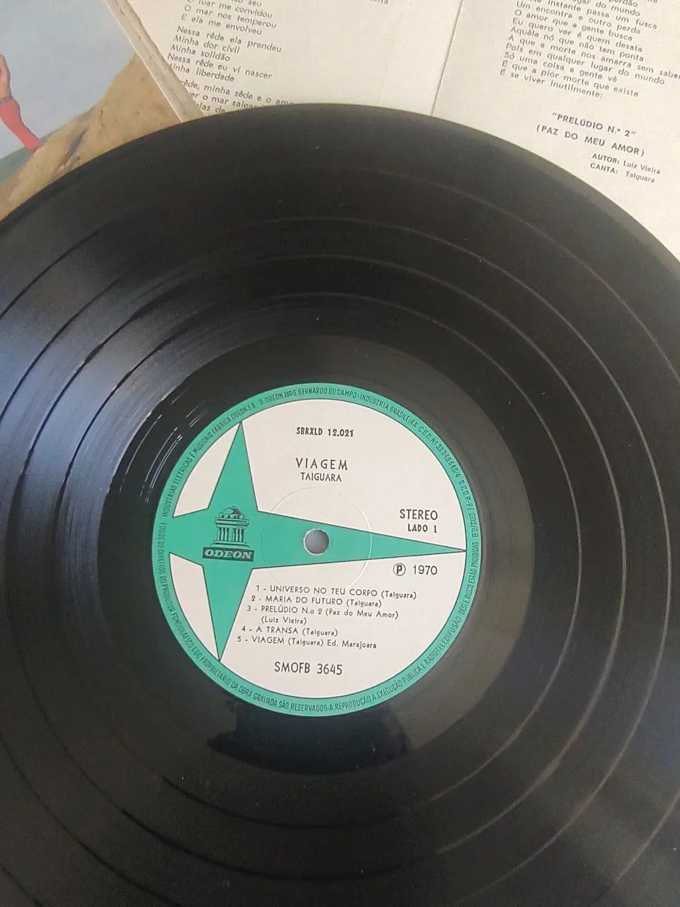 Disco de Vinil - Taiguara - Viagem - Foto 3