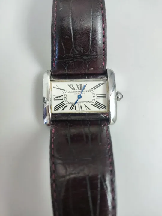 Relógio Cartier Tank Divan