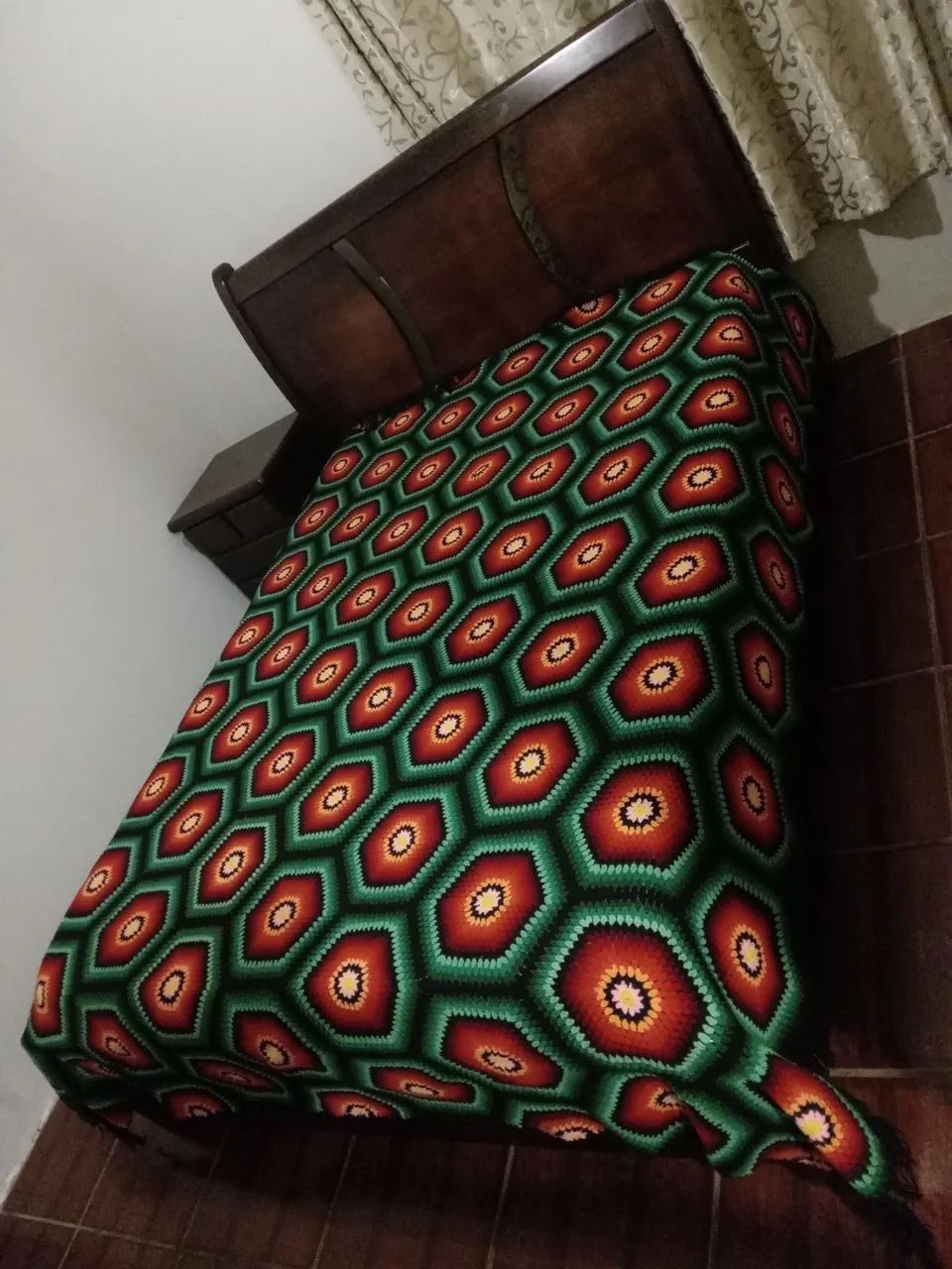Colcha  de casal crochê   - Foto 2