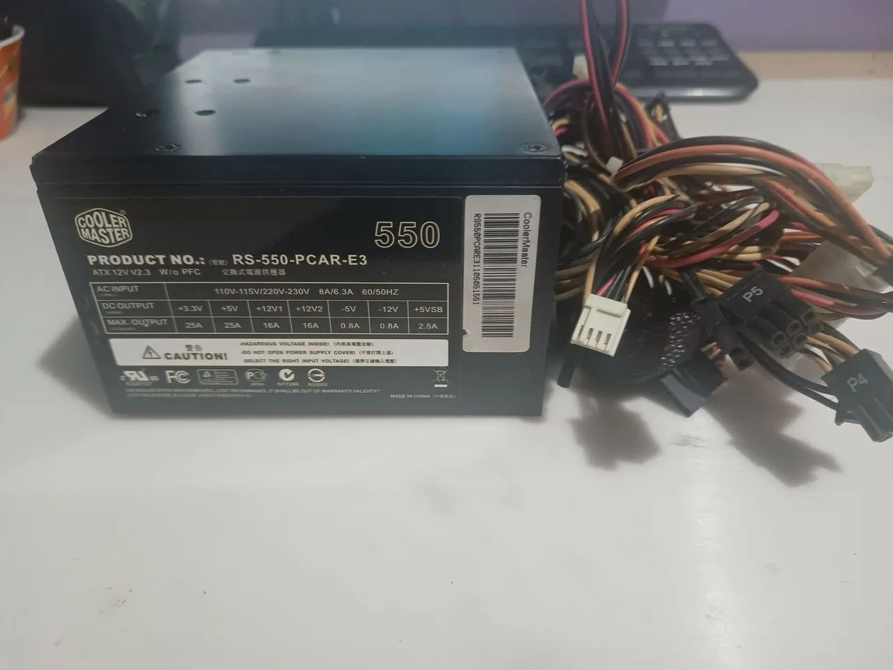 Fonte Cooler Master RS-550-PCAR-E3 550W