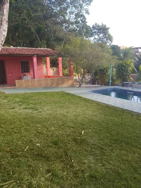 Alugo casa em jauá -  piscina, 4/4, área verde