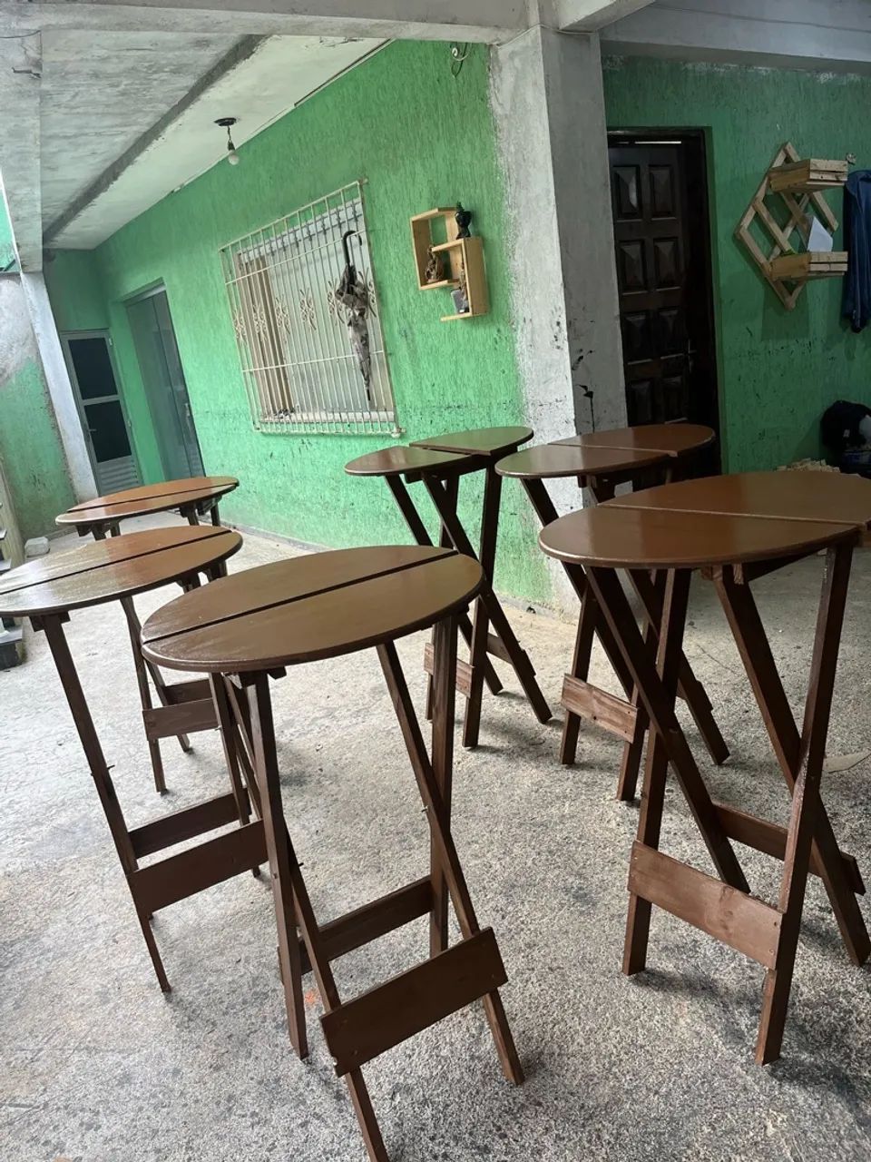 Mesas bistrô dobráveis para bares e eventos - Foto 4