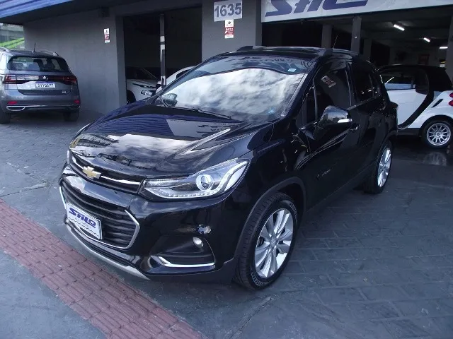 Chevrolet Tracker Premier II 1.4 Turbo + Teto Solar Automático Flex 2017/2018 Preto