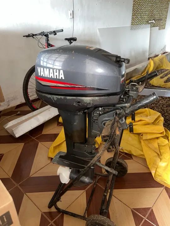 Motor popa Yamaha 15hp 2002
