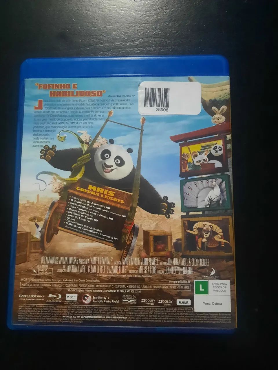 Blu Ray Kung Fu Panda 2 - Foto 2
