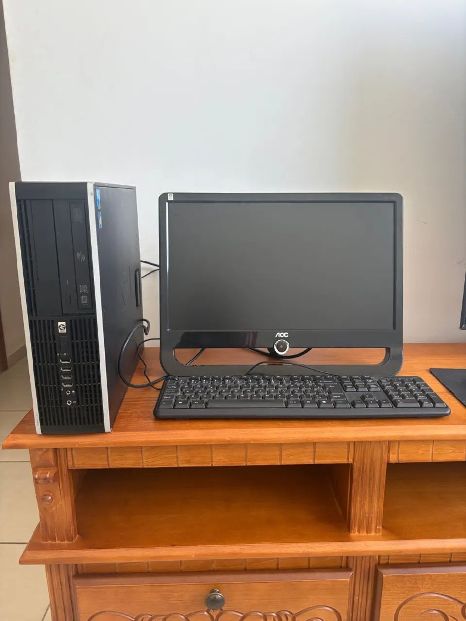 Computador HP Compaq 8000 Elite + Monitor AOC F19