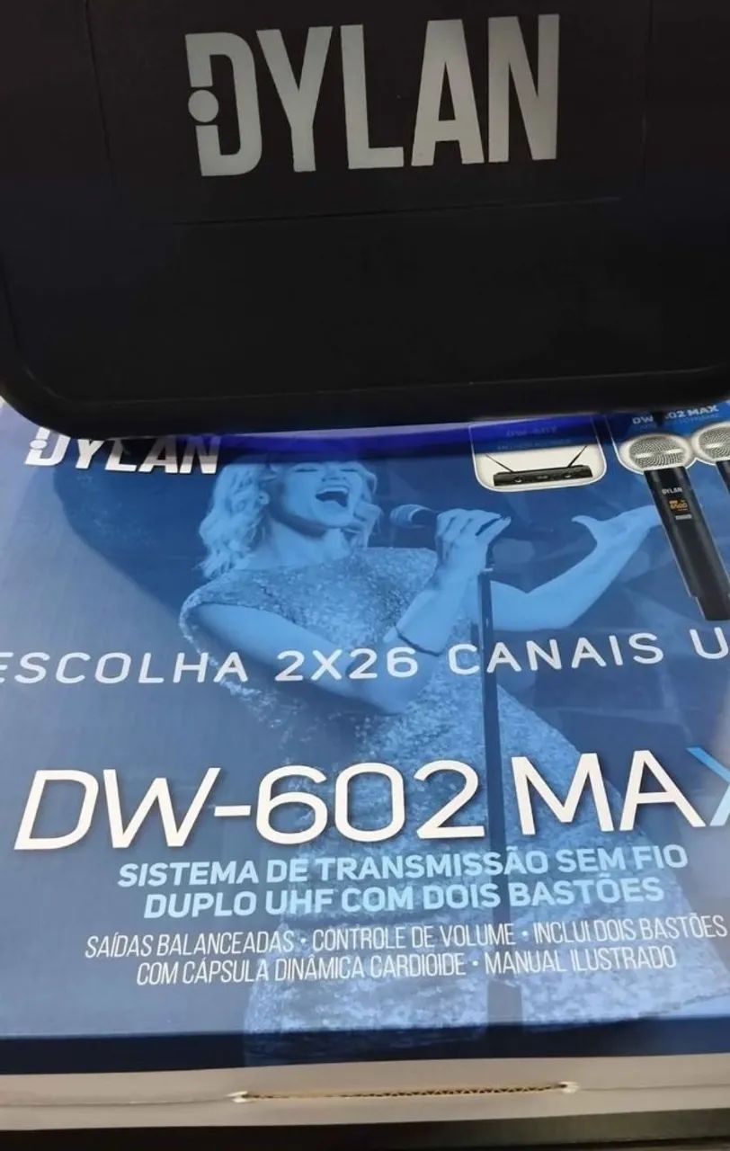 Microfone dykna 602 max