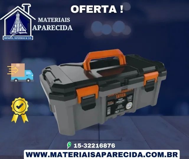 UNWOUND BOX セット Caixa Ferramenta PVC Tatica n18,3 Metasul - novo - Ferramentas de
