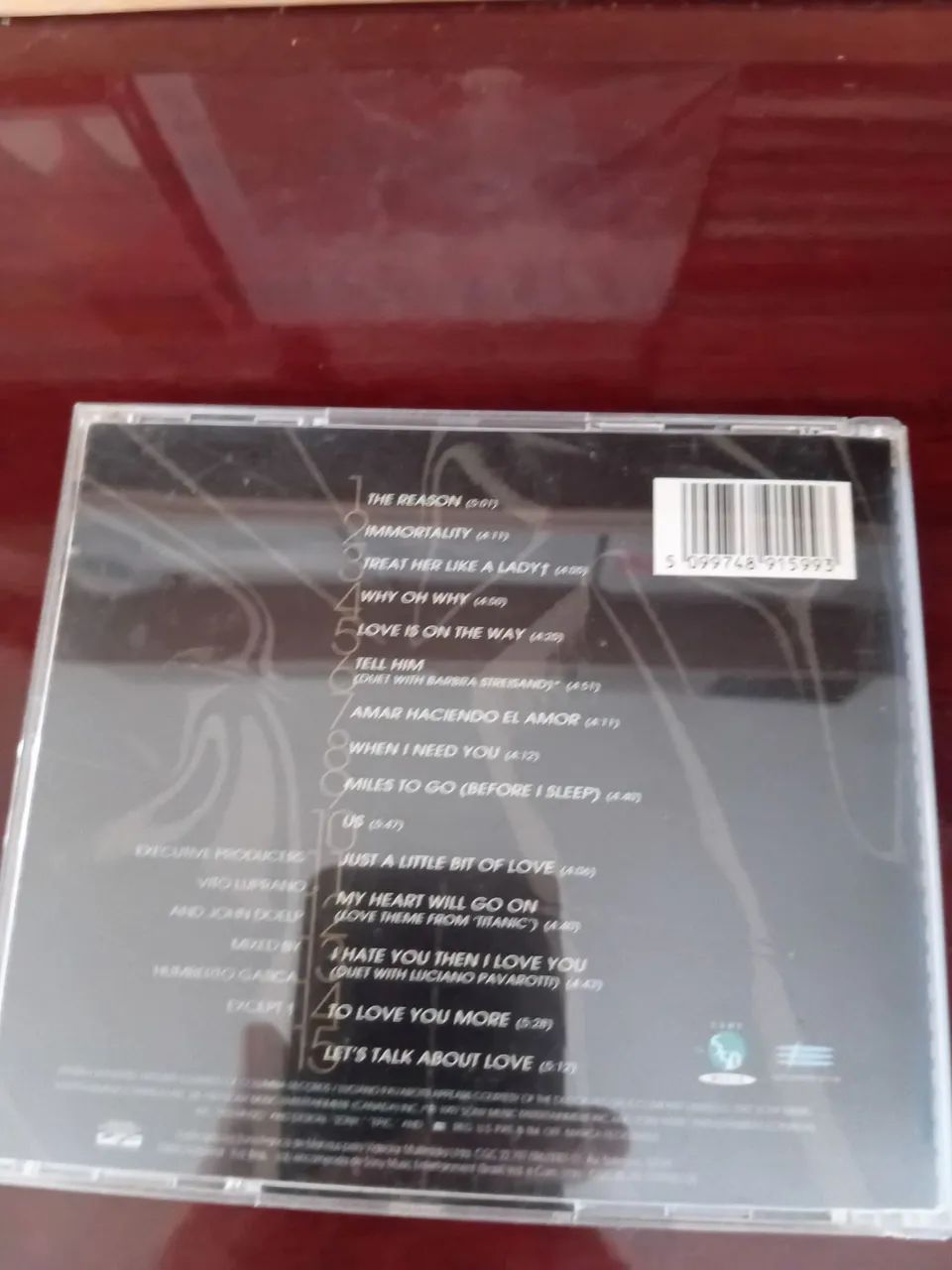 CD Céline Dion - Let's Talk About Love - Foto 5