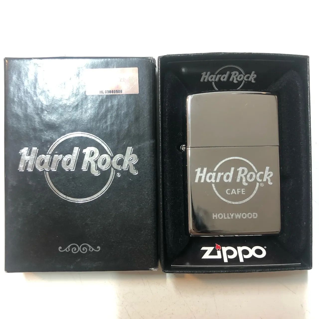Isqueiro Zippo Original Hard Rock Hollywood - A prova de Vento - Foto 3