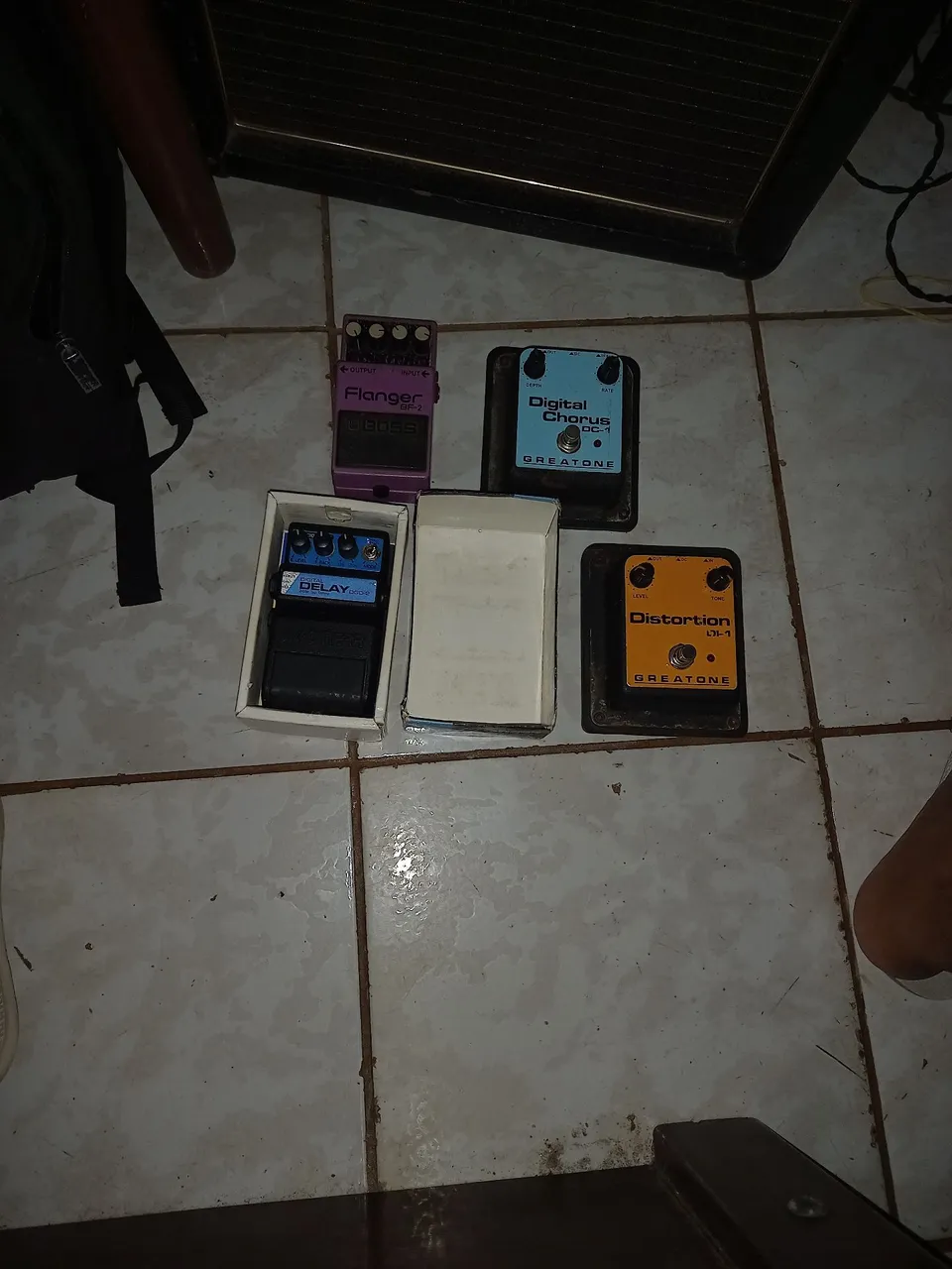 Pedal chorus para guitarra