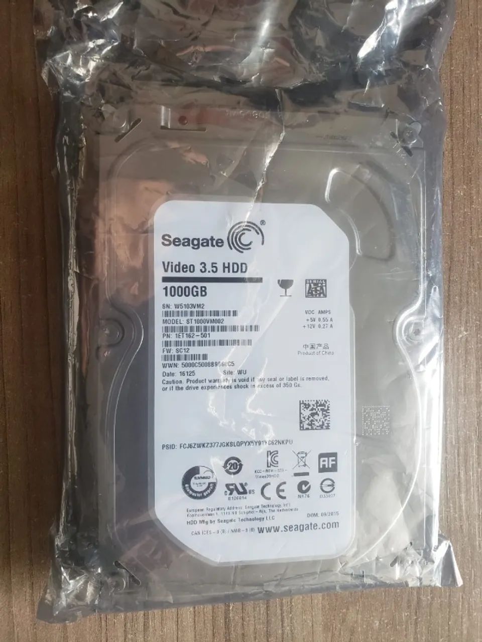 HD ST1000VM002   340,00