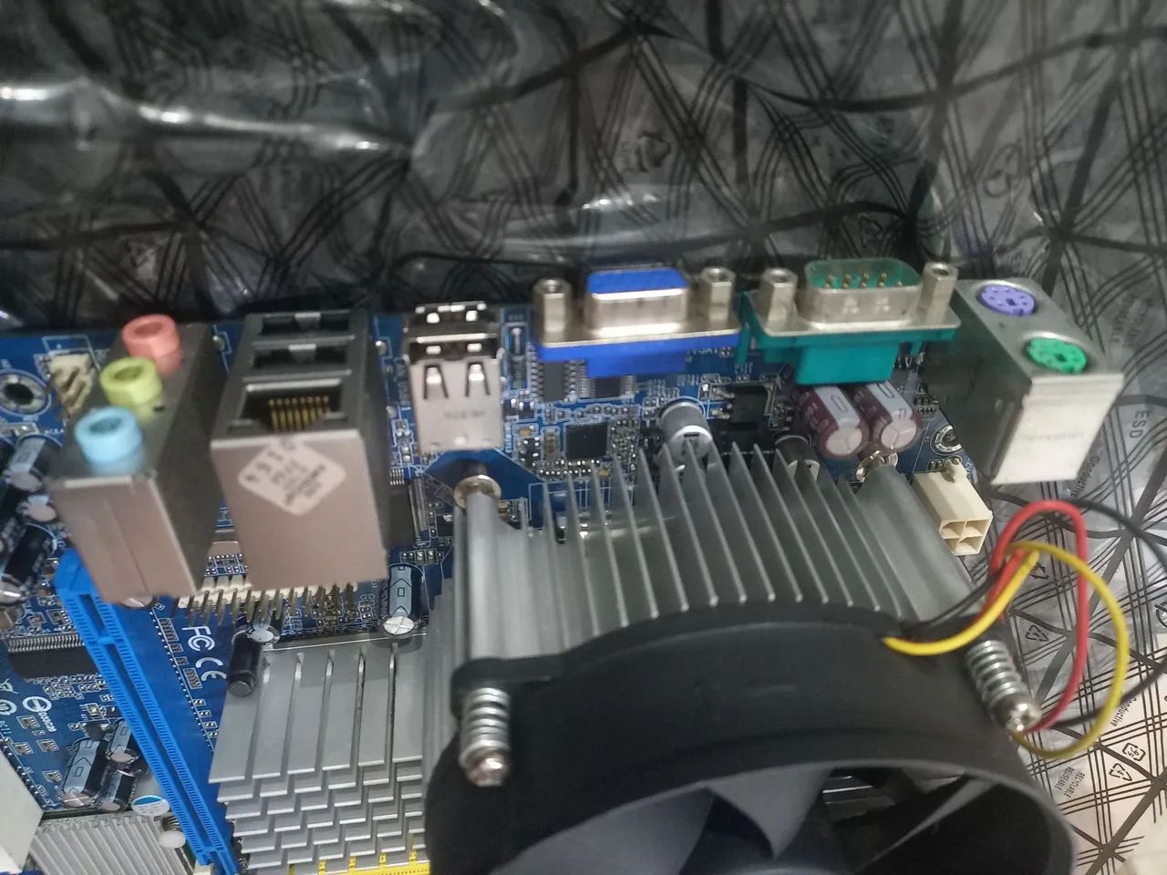 Placa-Mãe G31VS2-M + processador Pentium Dual Core + air cooler - Foto 5