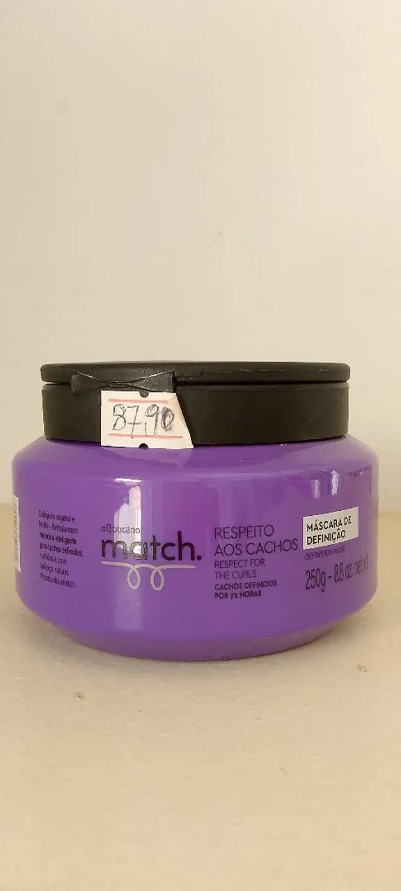 Máscara capilar Match PROMOÇÃO