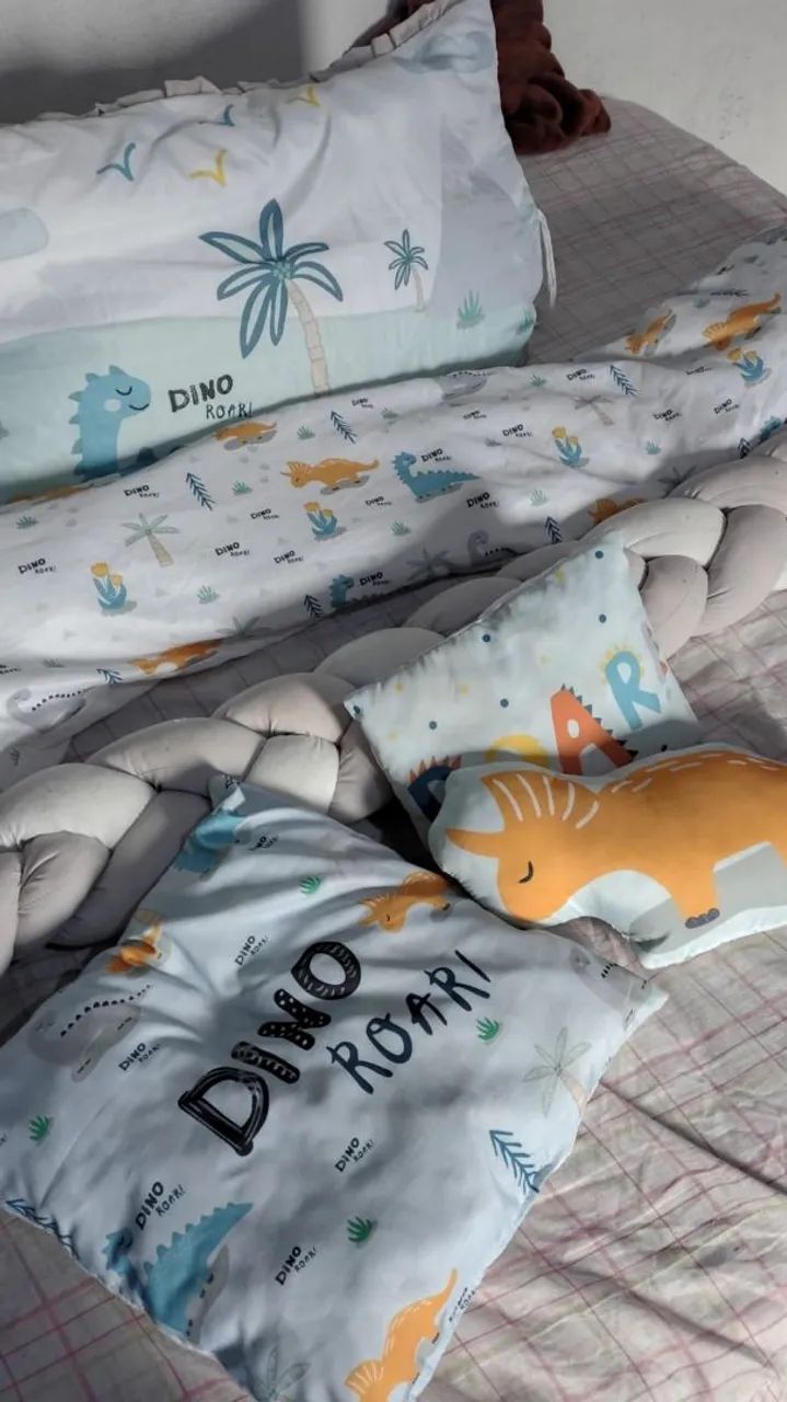 Enxoval de Bebê Dino - Kit Completo