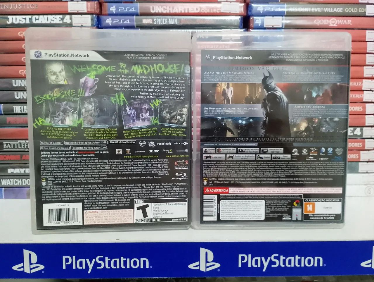 2 jogos Batman PS3 - Foto 3