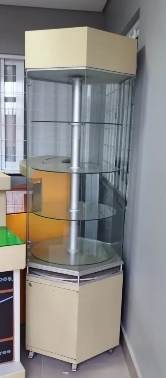 Vitrine Expositora Giratória - Ótimo estado!