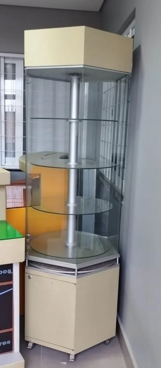 Vitrine Expositora Giratória - Ótimo estado!