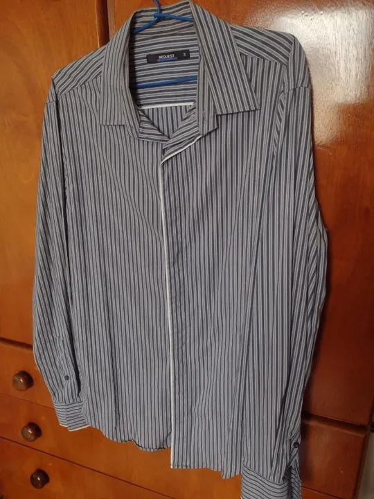 camisa casual Request, camisa esporte Request, camisa Request 3 - Foto 2