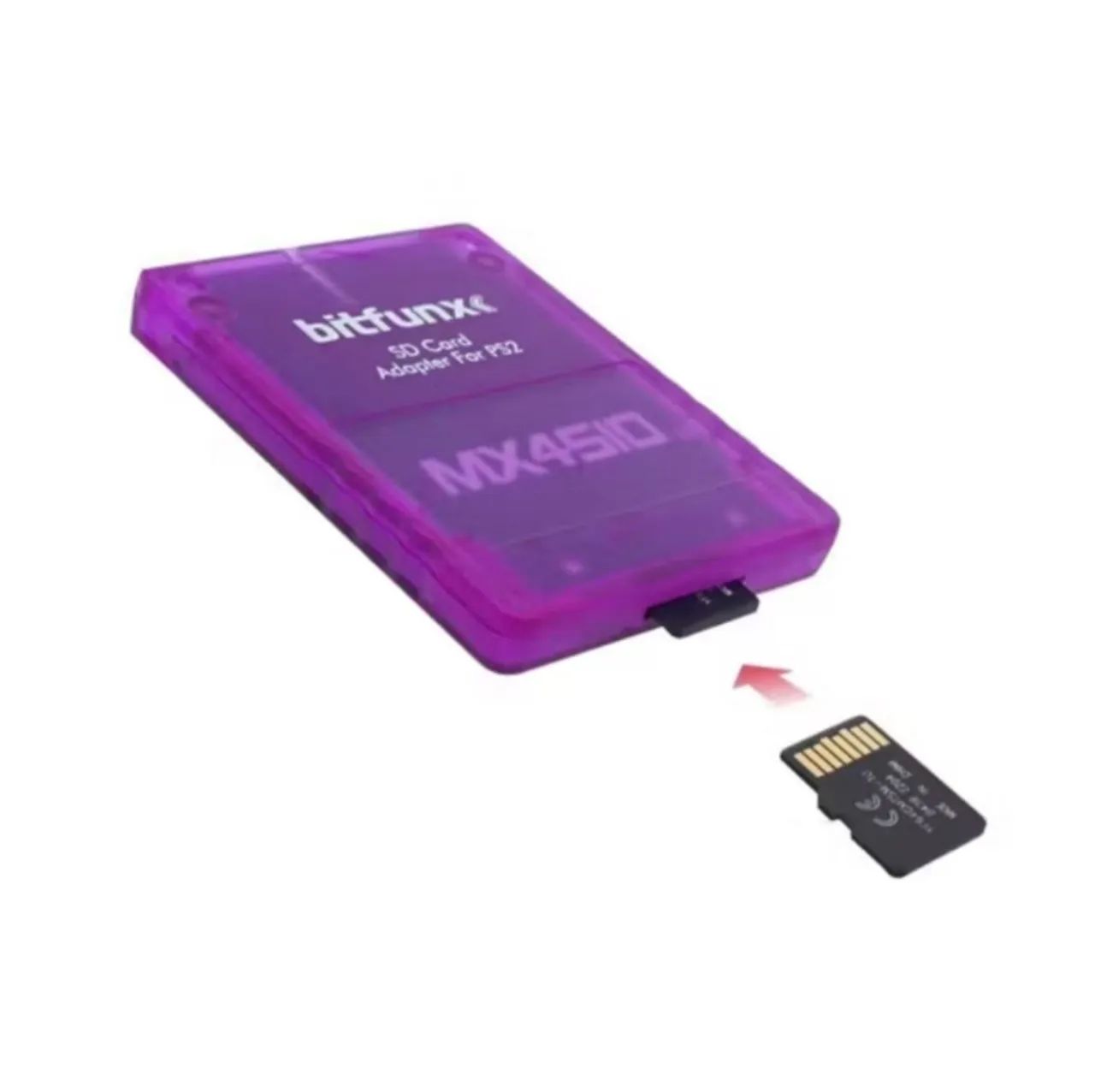 Kit MX4SIO + MicroSD de 64 gb adaptador leitor cartão de memória PS2 - Foto 2