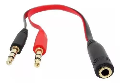 Cabo P2 Fêmea para 2 x P2 Macho