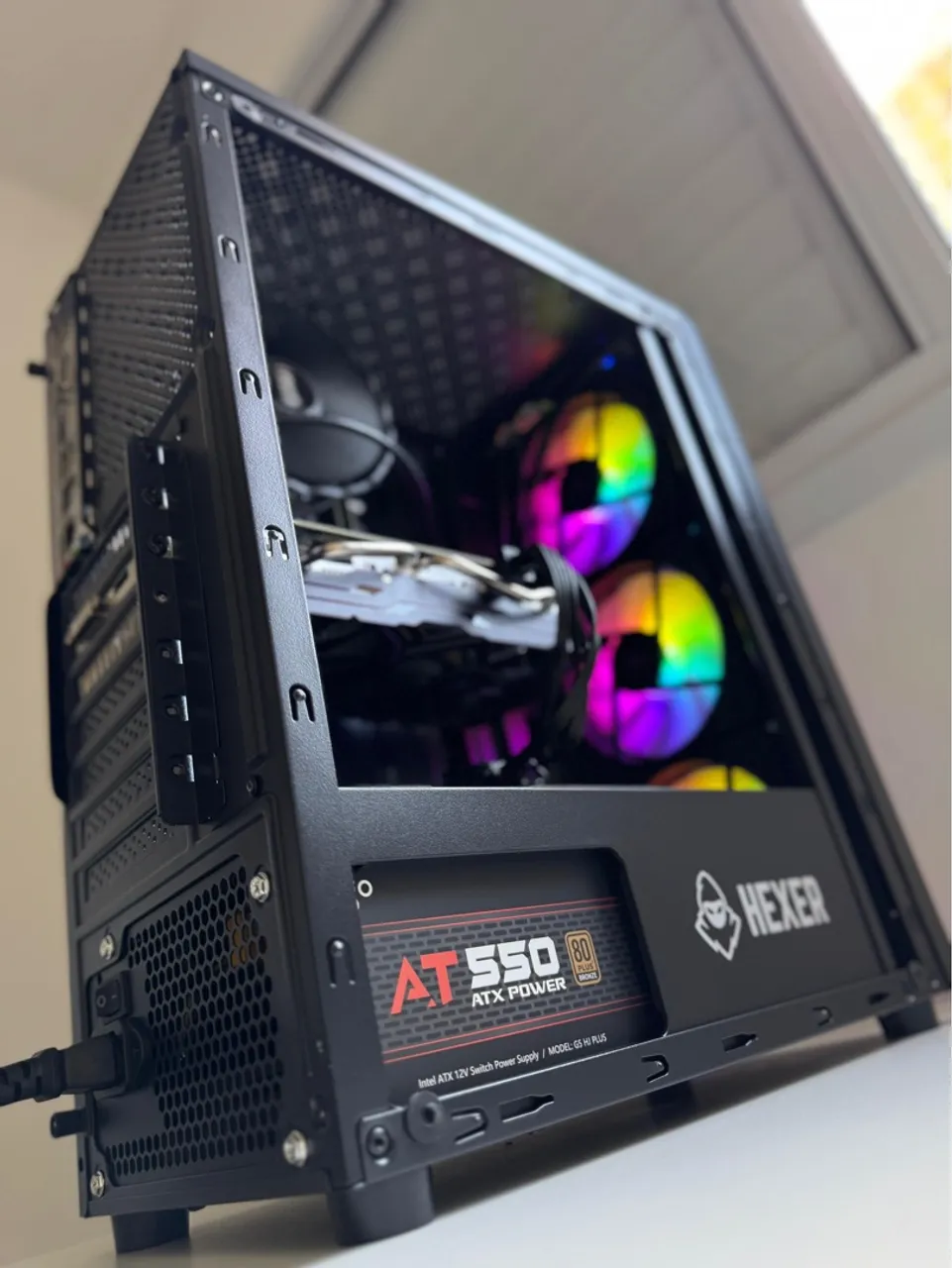 PC gamer novo 256GBSSD RX580 (garantia e parcelamento)
