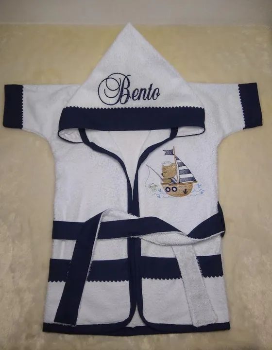 Roupão com Capuz - Personalizado  - Foto 2