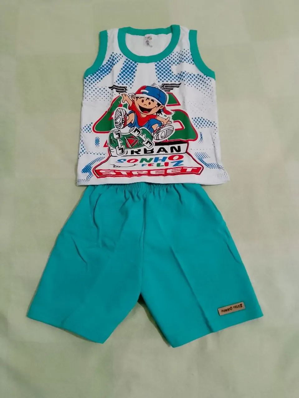 Conjunto Infantil Menino - Camiseta e Bermuda - Foto 5