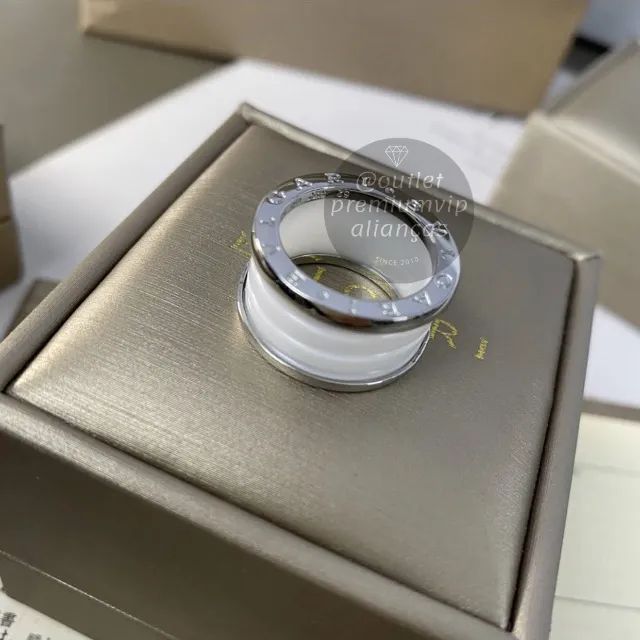Aliança bvlgari dia dos namorados BZERO1 com caixa original bvlgari - Foto 4