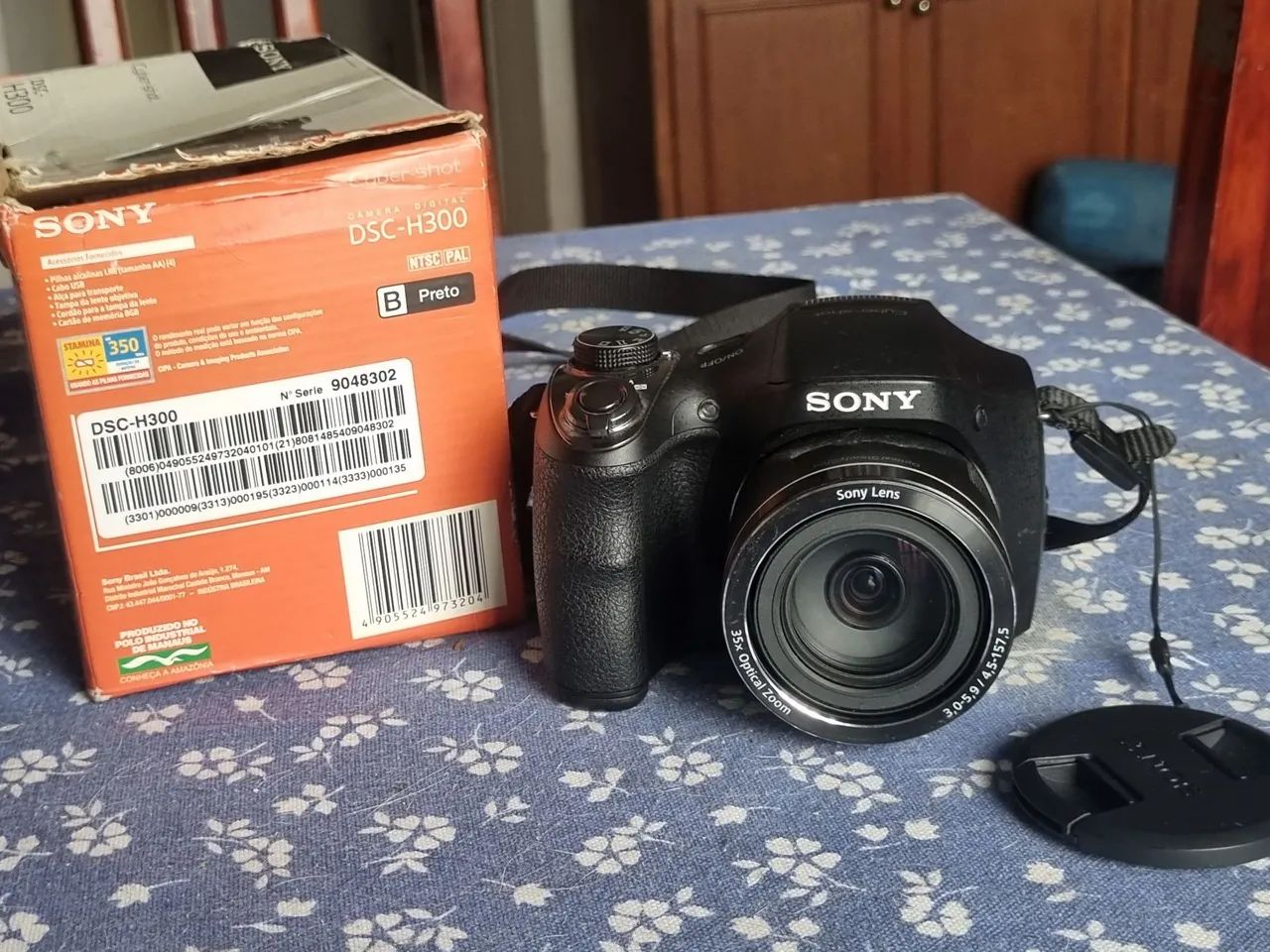 Câmera Digital Sony DSC-H300 20.1MP funcionando perfeitamente - Foto 5