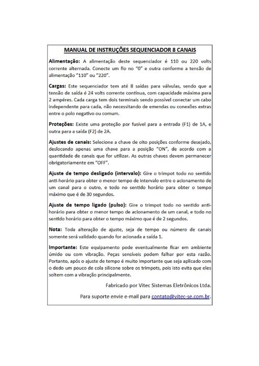 Sequenciador de pulsos 8 canais - Foto 3