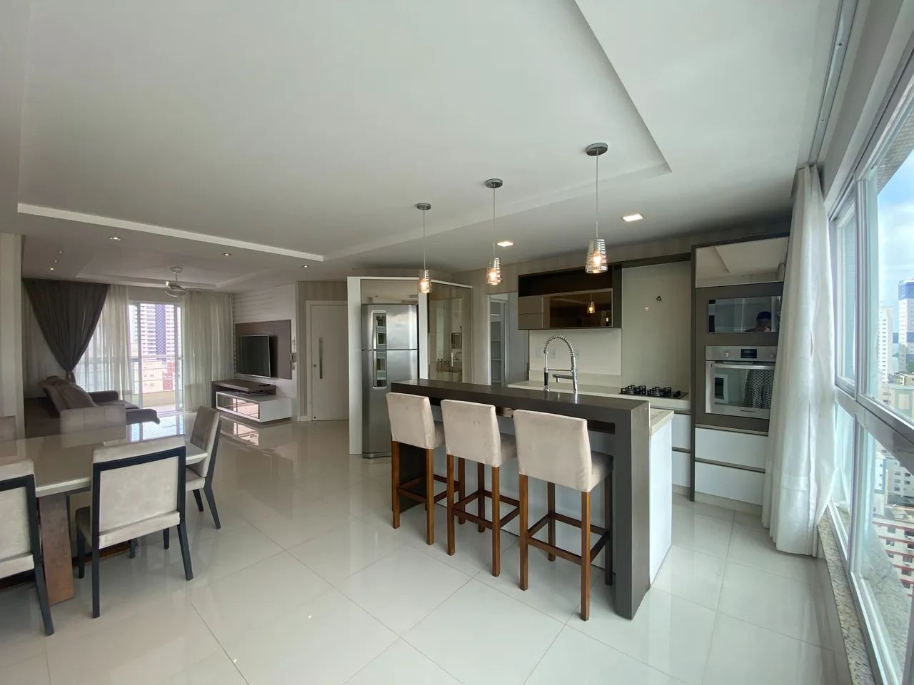 VILLA VENETO - APARTAMENTO MOBILIADO COM 04 DORMITÓRIOS EM BALNEÁRIO CAMBORIÚ - Foto 2