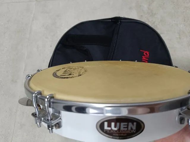 Percussão, Meia Lua, Pandeiro, Bloco, Caxixi, Shaker - Foto 2