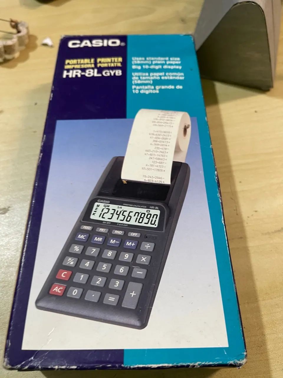Calculadora com Impressão Casio HR-8L - Foto 5