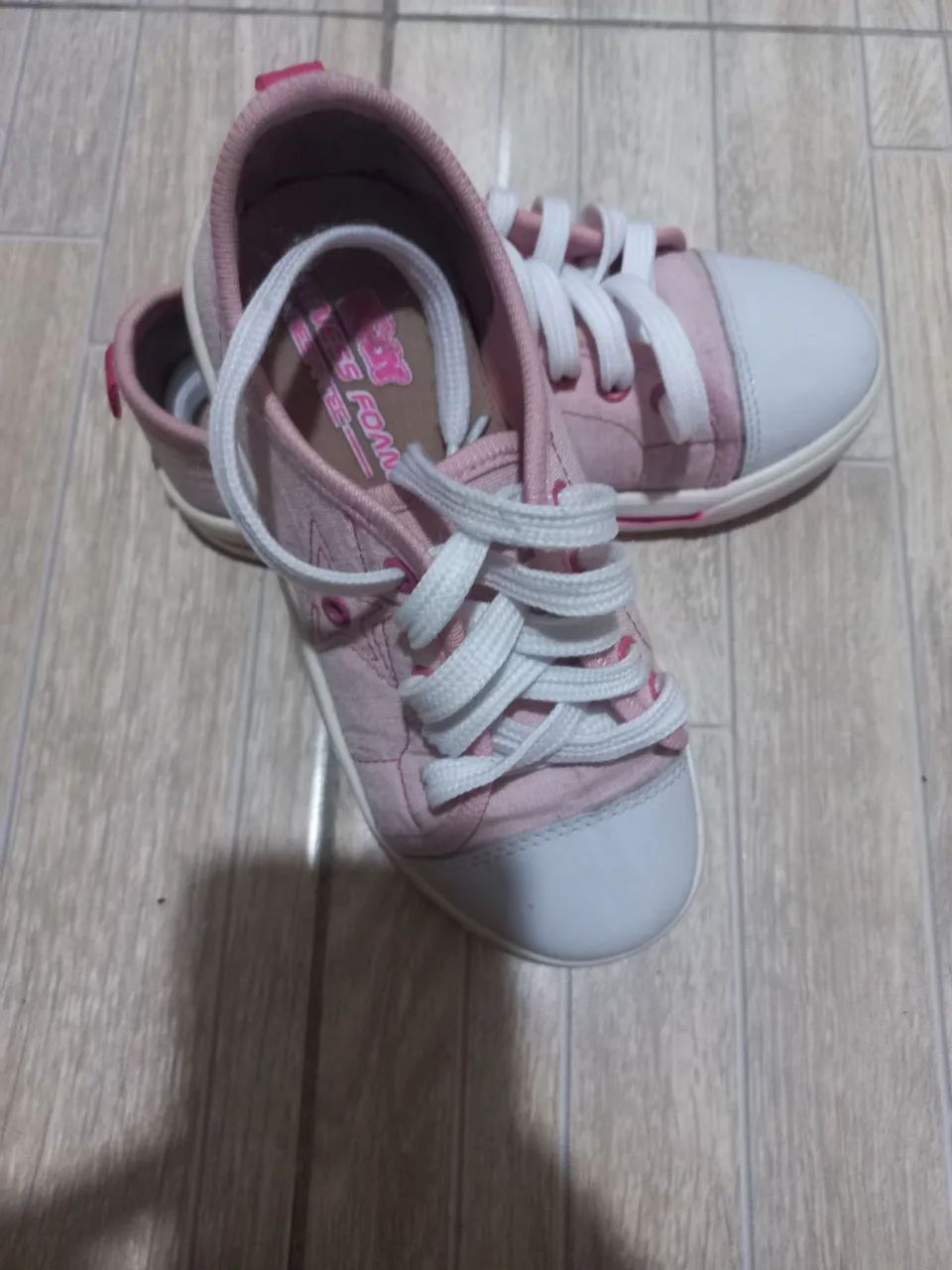 Tênis Infantil Rosa - Tamanho 27