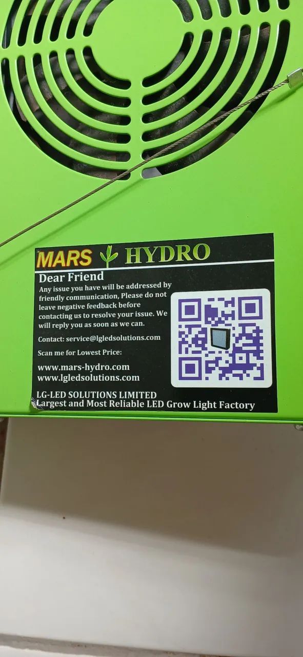PAINEL DE LED PARA CULTIVO MARCA HYDRO MARS - Foto 3