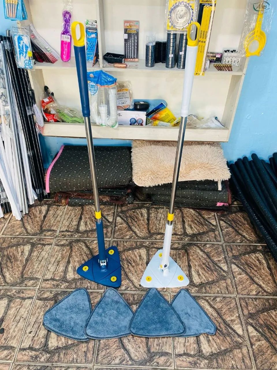 Esfregão triangular Mop 360°