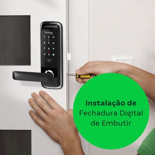 Instalação de Fechaduras eletrônicas
